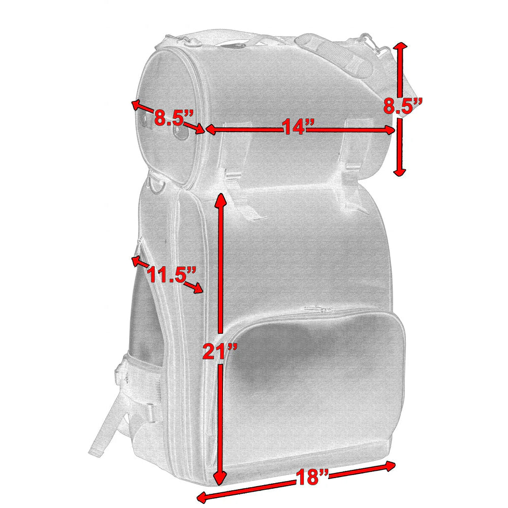 ADA393 Updated Touring Sissy Bar Bag
