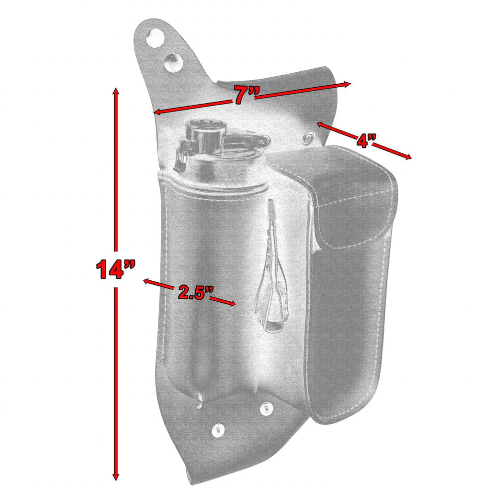 ADA5826R Crash Bar Bag - Right Side